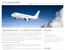 Tablet Screenshot of die-logistik-experten.de